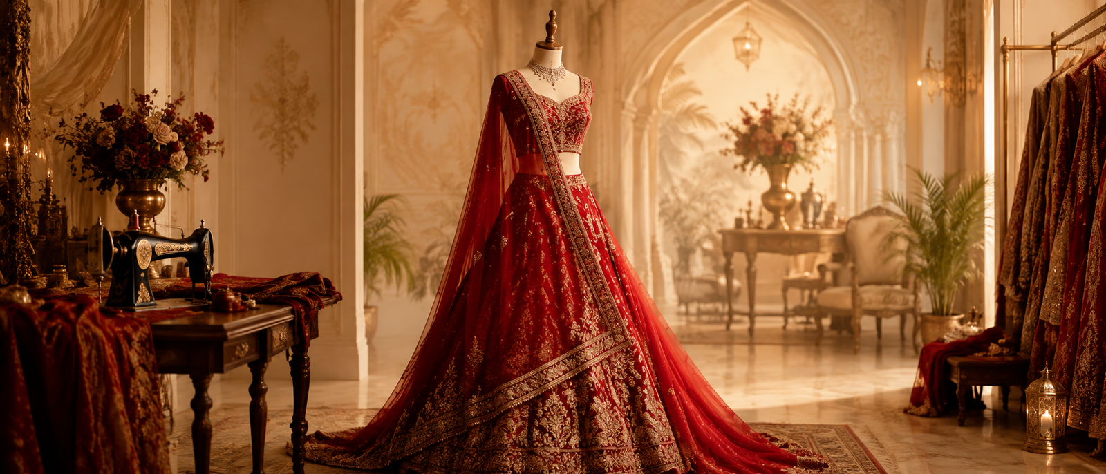 Custom bridal couture banner 1